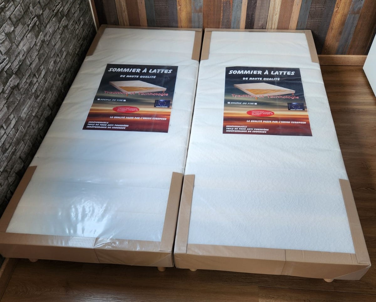 destockage de sommier double lattes Lille